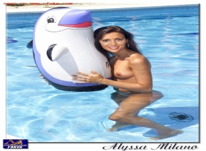 Fake : Alyssa Milano