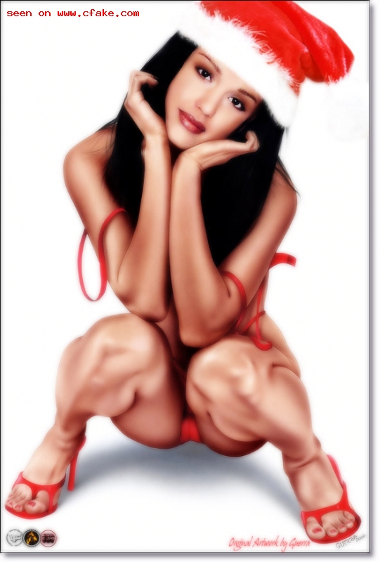 Jessica Alba Gangbang XXX Images