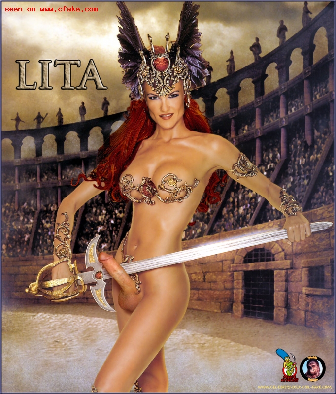 Lita Nude Fake 3some XXX Images 