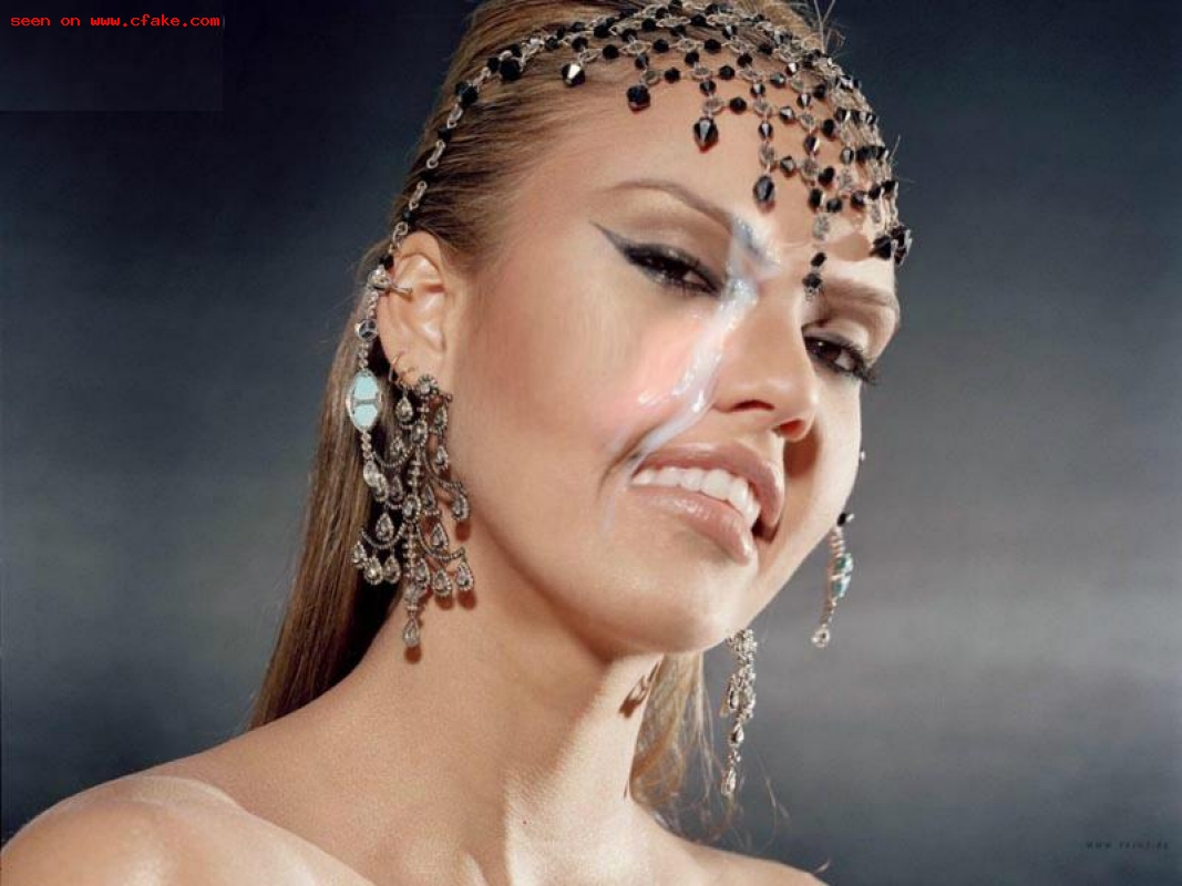 Jessica Alba Cumshot Hot Naked Pics