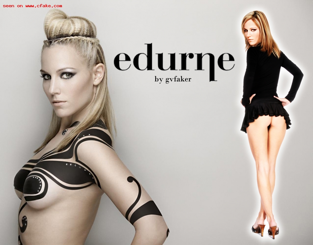 Edurne dildo Sexy Naked Images