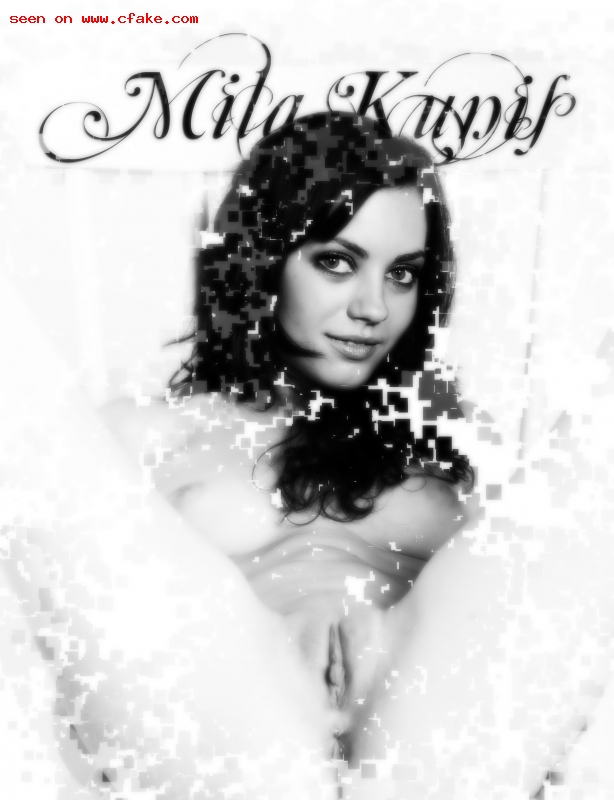 Mila Kunis Boobs press Sexy XXX HQ Photos