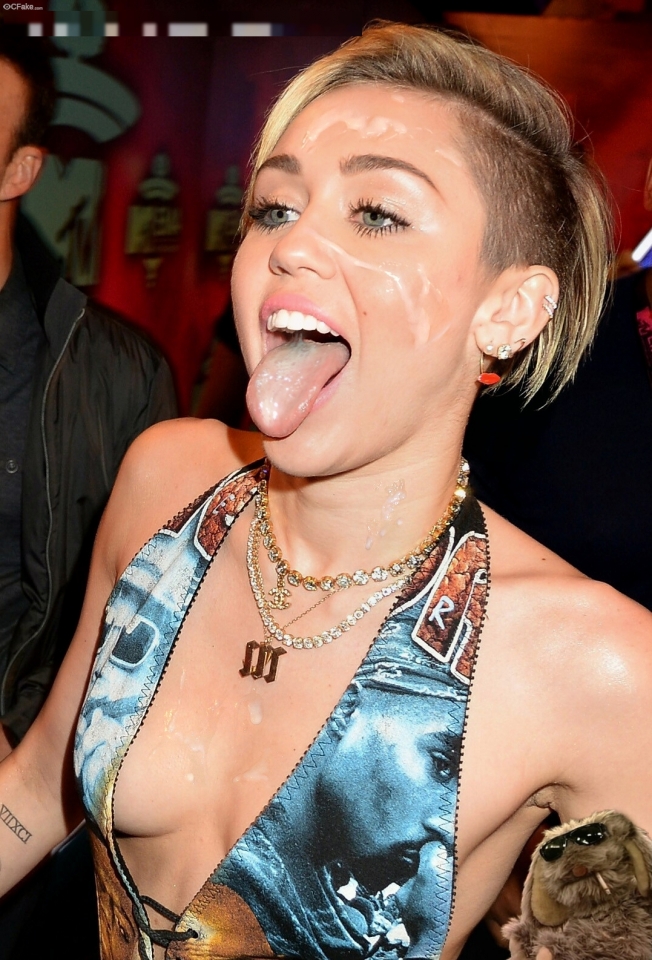 Miley Cyrus Undercut Nude pose pics