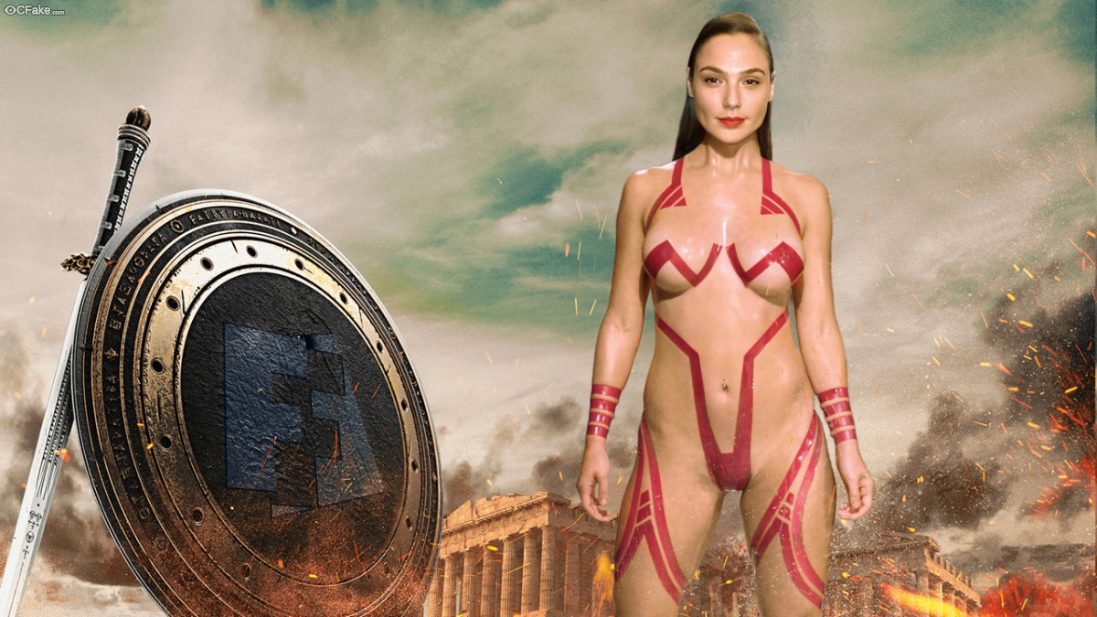 Gal Gadot Cleavage Sexy Nude HQ Photos