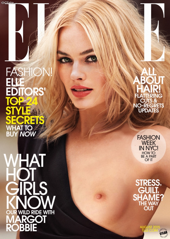 Margot Robbie Nipple Naked HQ Photos