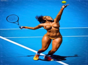 Fake : Serena Williams